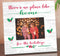 Christmas Frame Alternative Personalized - Upload Picture or Photo for Holiday Gift Idea - Customized with A Family Name & Your Picture