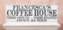 Coffee House Open 24 Hours Sign - Personalized Custom Name Coffee Bar Solid Wood