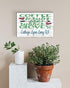 Coffee Scrubs and Rubber Gloves Sign - Personalized Nurse Gift