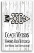 Cross Country Coach Gift Plaque - Personalized and Signable By The Team