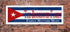 Cuban Flag Sign - Personalized Family Name - Custom Wood Cuba Heritage Gift