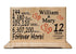 Personalized Anniversary Gift Plaque by Year - Custom Solid Wood Wedding Anniversary Gift