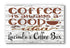 Coffee Bar Sign - Personalized Custom Name Kitchen Decor
