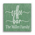 Coffee Bar Sign - Personalized Custom Name for Kitchen Home or Office