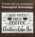 You Need Some Coffee Sign - Personalized Custom Name Coffee Bar Decor