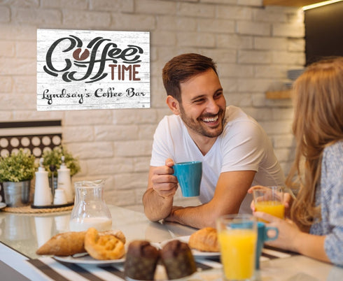 CUSTOM Coffee Lover Gift Sign