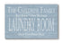 Drop Your Pants Here Laundry Room Sign - Personalized Custom Name Farmhouse Decor