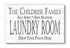 Drop Your Pants Here Laundry Room Sign - Personalized Custom Name Farmhouse Decor