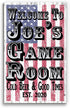 Custom Man Cave Sign - Personalized for Garage, Workshop, Bar or Game Room
