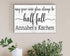 Wine Kitchen Decor Sign - Personalized Custom Name Wine Lover Gift