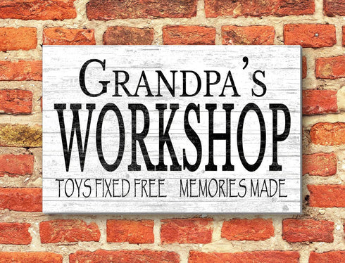 Custom Workshop Sign