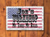 Custom Workshop Sign – Personalized American Flag Wall Art with Name & Saying | Gift for Dad, Husband, or Handyman