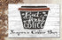 But First Coffee Sign - Personalized Custom Name Coffee Bar Decor