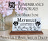Personalized Dog Memorial Stone Plaque - You Were Always By Our Side