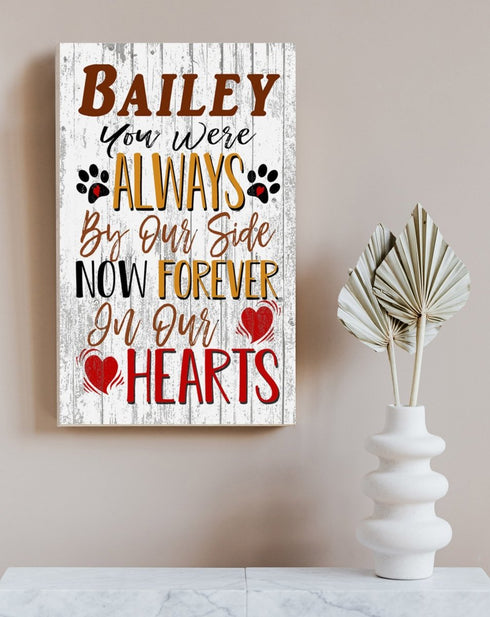 Dog Memorial Sign Gift CUSTOM Pet Remembrance Keepsake