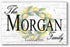 Lemon Family Name Sign - Personalized with Established Date Custom Solid Wood