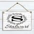 Family Name Established Sign With Monogram - Personalized Wedding or Housewarming Gift