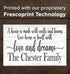 Personalized Family Name Sign - Custom Farmhouse Quote Home Decor