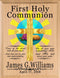 First Communion Gift Personalized 1st Holy Communion Plaque