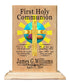 First Communion Gift Plaque - Personalized 1st Holy Communion Gift for Boys or Girls