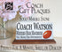 Football Coach Gift Plaque - Personalized Football Team Appreciation Award