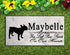 French Bulldog Memorial Stone - You Left Paw Prints On Our Hearts