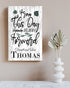 From This Day Forward Wedding Gift Sign - Personalized with Names & Date