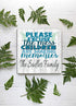 Excuse the Mess Sign - Personalized Funny Farmhouse Style Custom Gift