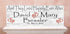 Happily Ever After Sign - Personalized Anniversary or Wedding Gift with Names and Date
