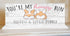 Honeybun Sign - Personalized Anniversary Gift with Corgi Dogs and Names