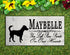 Jack Russell Memorial Stone - Custom Personalized Marble Grave Marker