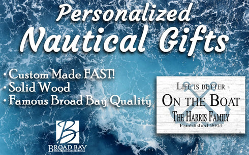 Personalized Boat Sign – “Life Is Better on the Boat” | Custom Family Name & Established Year Plaque