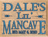 Little Man Cave Sign - Personalized Wood Wall Art for Boys Room or Nursery