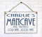 Man Cave Sign Personalized Decoration Customized With Name For Dad, Son, or Husband