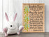 Baptism Gift Plaque - May The Lord Bless & Keep You - Personalized Wood