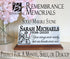Personalized Memorial Plaque - Your Wings Were Ready But Our Hearts Were Not