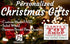 Personalized Santa's Toy Shop Christmas Sign - Custom Family Name Holiday Decoration