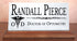 Optometrist Desk Nameplate - Personalized Marble Name Plate Gift for ODs