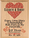 10 Year Anniversary Gift – Personalized Plaque with “Every Love Story Is Beautiful” Inscription