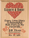 38 Year Anniversary Gift – Personalized Plaque with “Every Love Story Is Beautiful” Inscription