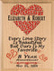 8 Year Anniversary Gift – Personalized Plaque with “Every Love Story Is Beautiful” Inscription
