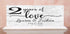 Anniversary Plaque - Personalized with Names and Year Custom Gift
