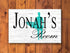 Personalized Boys Room Name Sign - Surfing Theme Custom Wall Art
