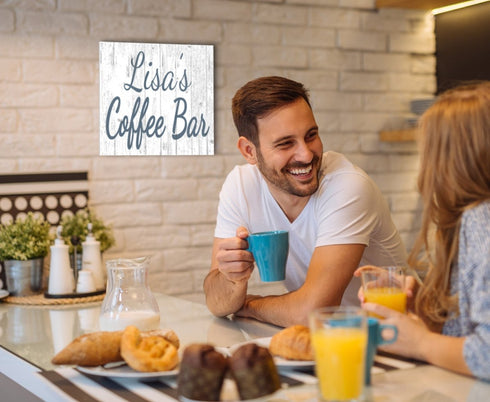 Personalized Coffee Bar Sign