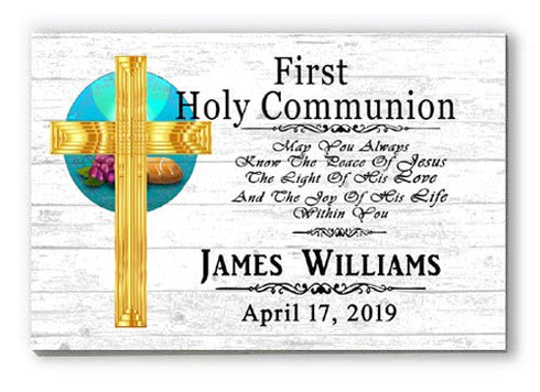Personalized Communion Gift First Holy Communion for Boys or Girls