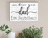Personalized Dad Gift – “We Love You Dad” Custom Wood Sign with Kids’ Names | Heartfelt Father’s Day or Birthday Keepsake