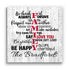 Family Rules Sign - Personalized Custom Family Name Farmhouse Decor