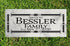 Personalized Family Name Sign - Custom Outdoor Marble Stone Plaque