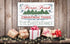 Personalized Fresh Christmas Trees Sign - Custom Family Name Holiday Decoration