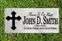 Memorial Stone - Forever In Our Hearts - Personalized Marble Plaque